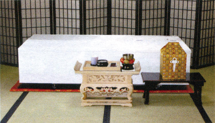 家族葬火葬式 直葬の祭壇